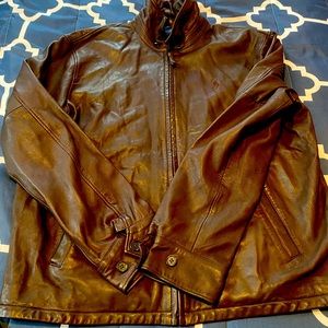Men’s Leather Jacket by Polo Ralph Lauren